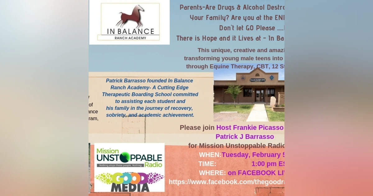 In Balance Ranch Academy- A First Rate Last Resort for Male teens with Substance Abuse