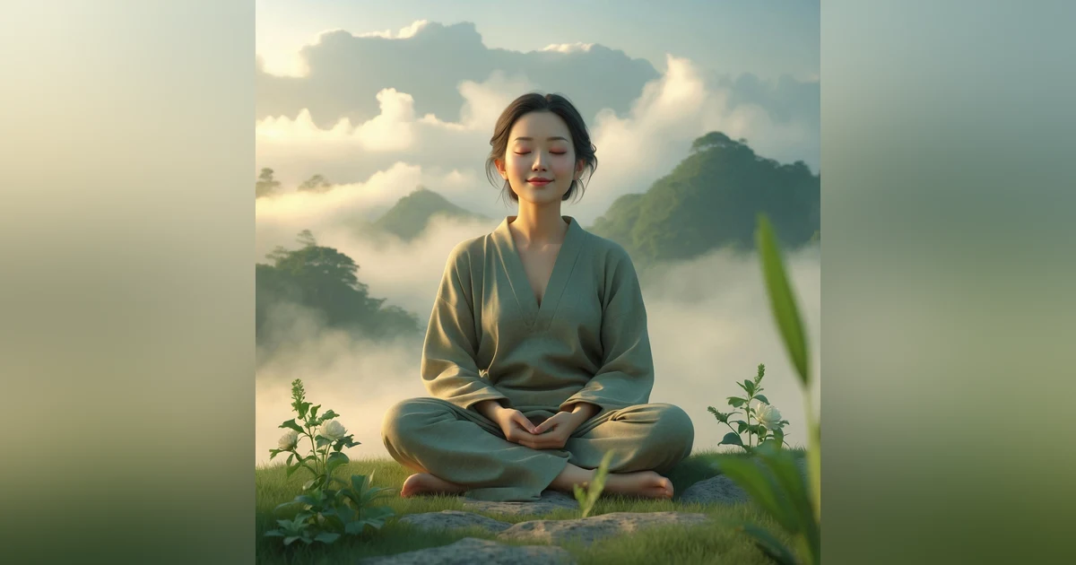 Morning Meditation - Positive Energy and Mental Calm (7 Minutes)