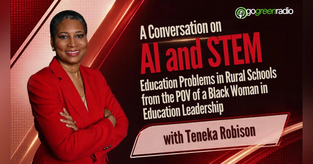 A Conversation on AI and STEM Education Problems in Rural Schools from the POV of a Black Woman in Education Leadership