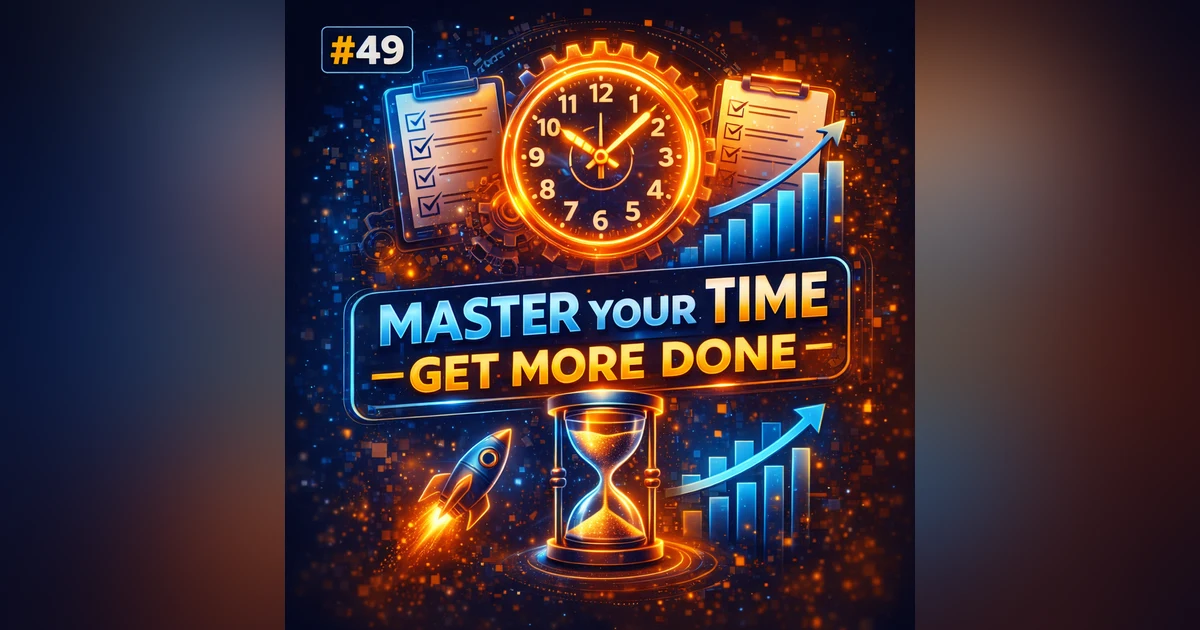 #49 Master Your Time: How Entrepreneurs Get More Done in Less Time