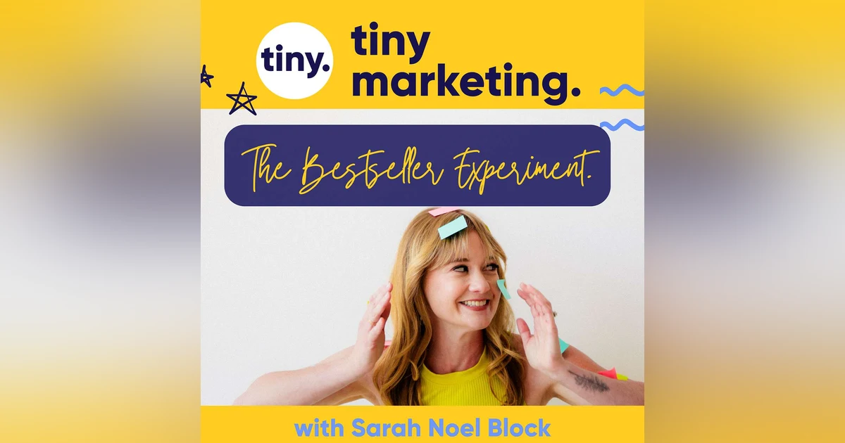 Ep 141: Introducing The Bestseller Experiment: Marketing a Novel from Zero Audience