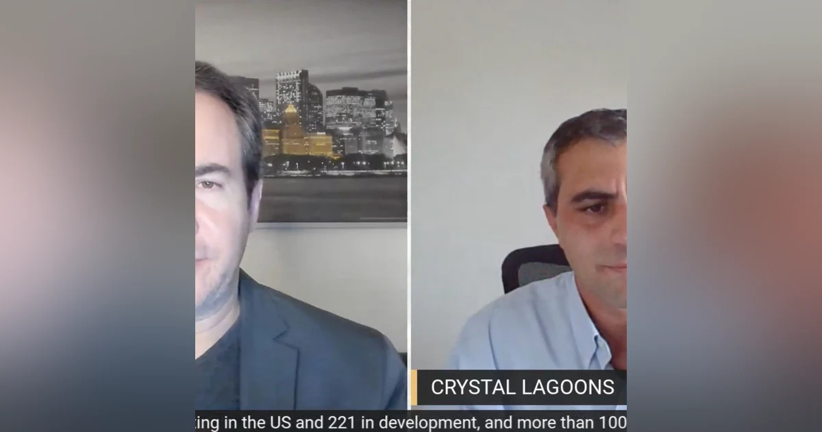 Ivan Manzur, Senior Vice President Crystal Lagoons multi use beach locations