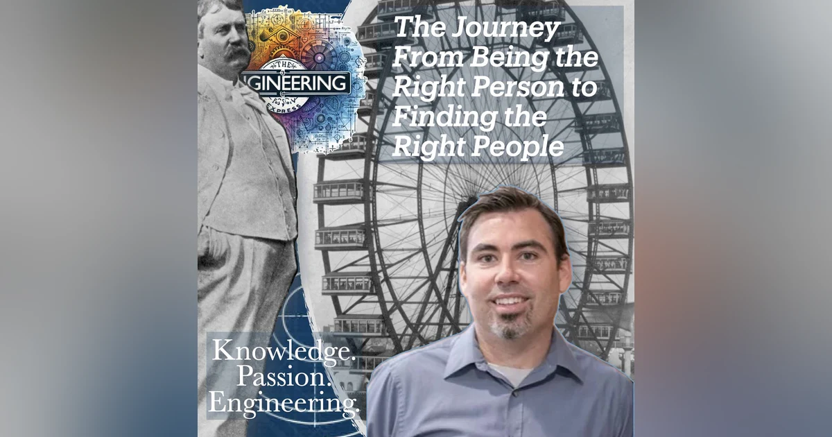 The Journey from being the right person to finding the right people