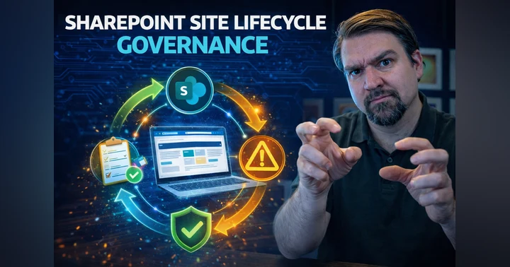 image for SharePoint Site Lifecycle Governance
