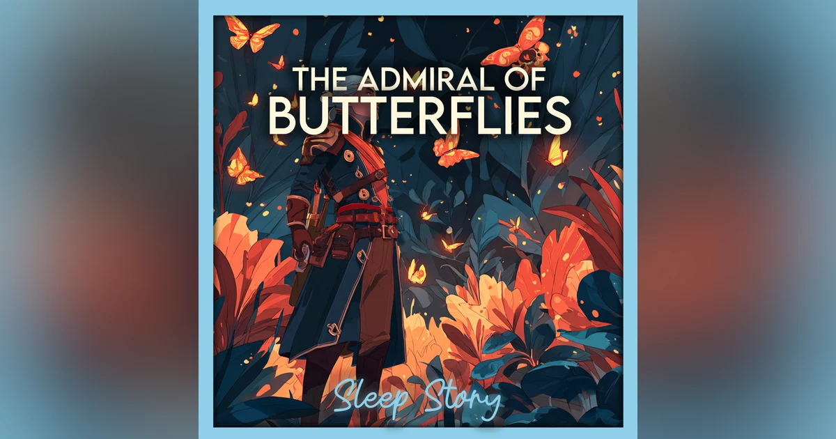 Bedtime Story for Adults | The Admiral of Butterflies, a Peaceful Fantasy Sleep Story for Deep Rest and Slumber
