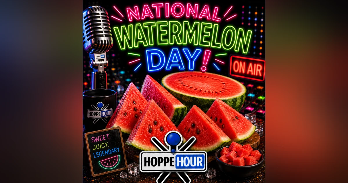 Watermelon Day! (Hoppe Hour With Ryan Hoppe: 8.3.26)