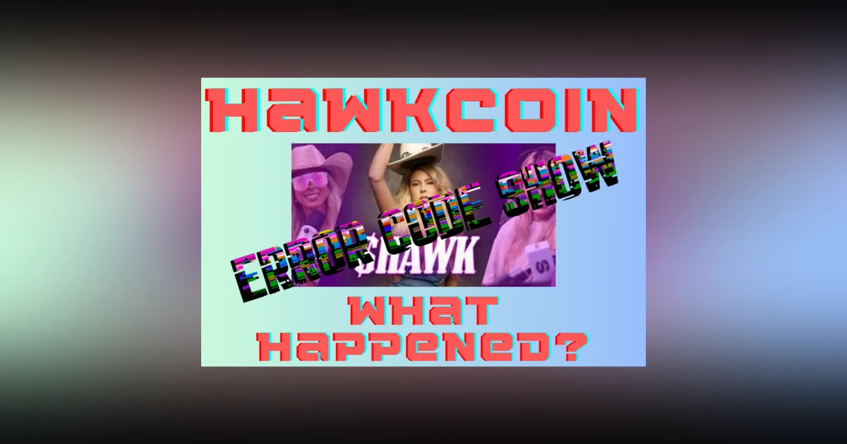 HawkCoin and what happened so far? - Error Code Show