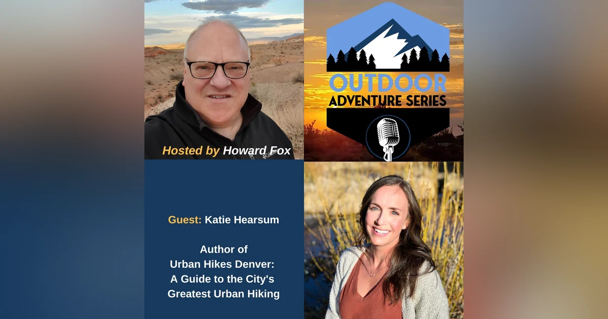 Katie Hearsum, Author of Urban Hikes Denver: A Guide to the City's Greatest Urban Hiking