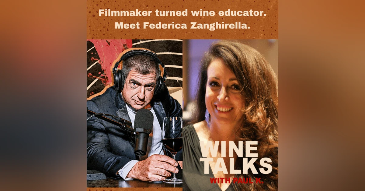 Filmmaker turned wine educator. Meet Federica Zanghirella.