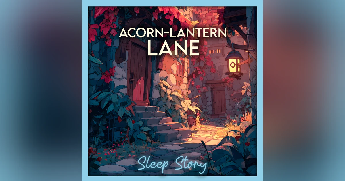 Acorn-Lantern Lane | Cozy Bedtime Story for Adults to Fall Asleep Fast | Magical Forest Sleep Story, Deep Relaxation & Peaceful Sleep
