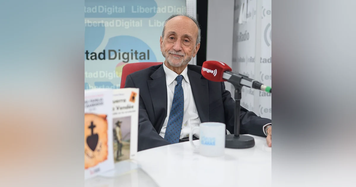 Jiménez Losantos entrevista a Alberto Bárcena, autor del libro 'La Guerra de La Vendée'