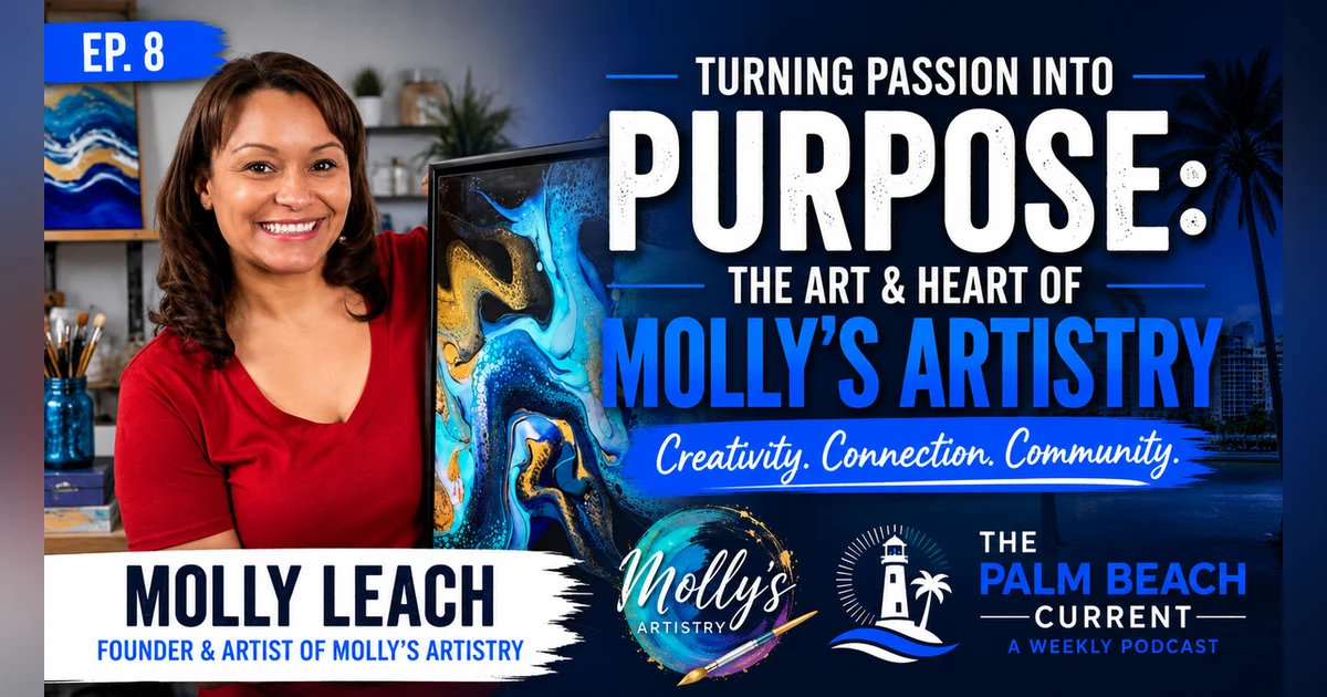 Molly Leach,  of Molly's Artistry Ep. 8