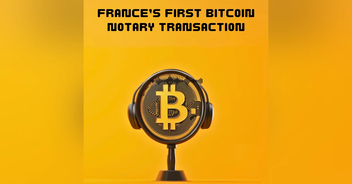 France’s first notary  transaction