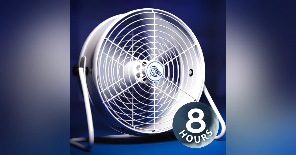 Fan Noise for Sleep & Relaxation | 8 Hour Fan White Noise