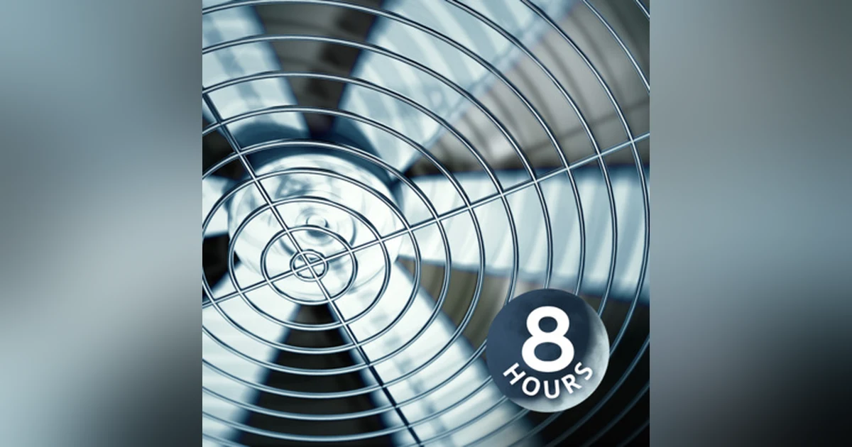 Sleep to Fan Sound White Noise 8 Hours