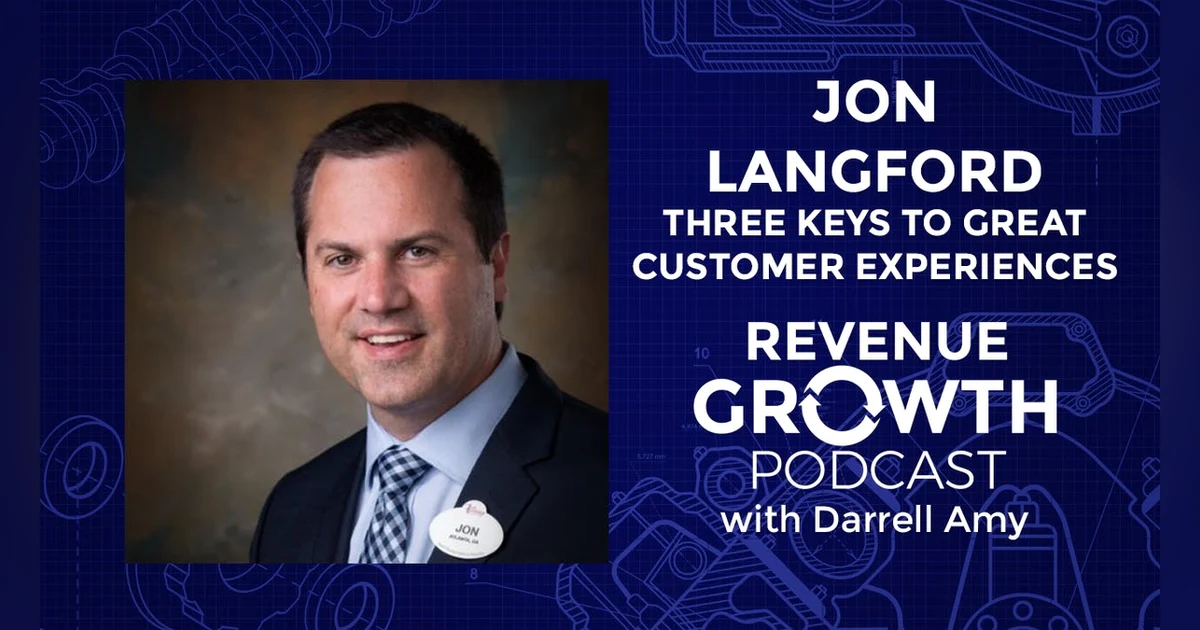 Jon Langford-Three Keys to Great Customer Experiences
