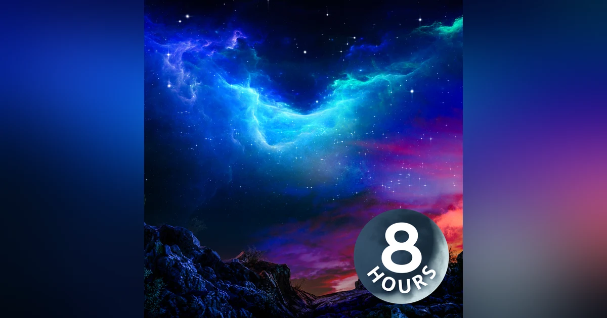 Sleepy Nights & Gorgeous Lights with White Noise for Sleeping 8 Hours!