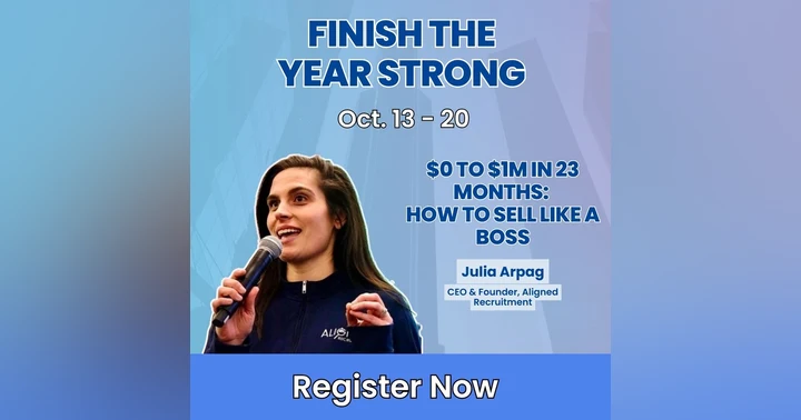 image for From Layoff to Leadership: Julia Arpag's Journey to Building a 7-Figure Recruitment Business