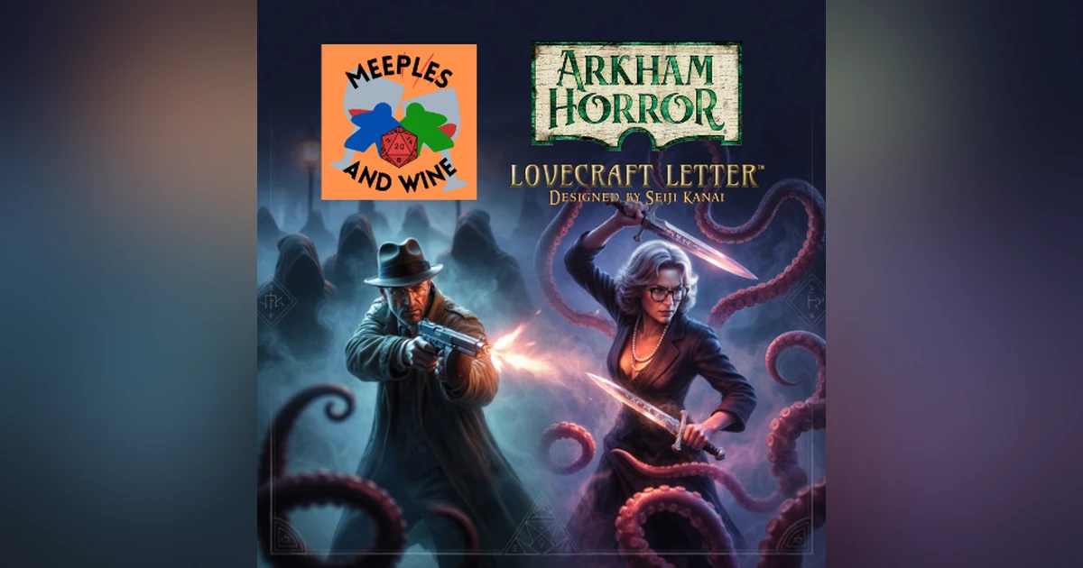 Arkham Horror Lovecraft Letter and Cult Cabernet Sauvignon