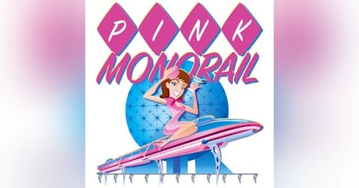 All aboard Pink Monorail