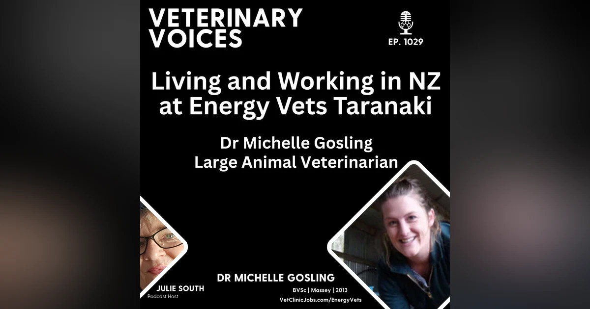 Living and Working at Energy Vets Taranaki with Large Animal Veterinarian - Dr Michelle Gosling - 1029