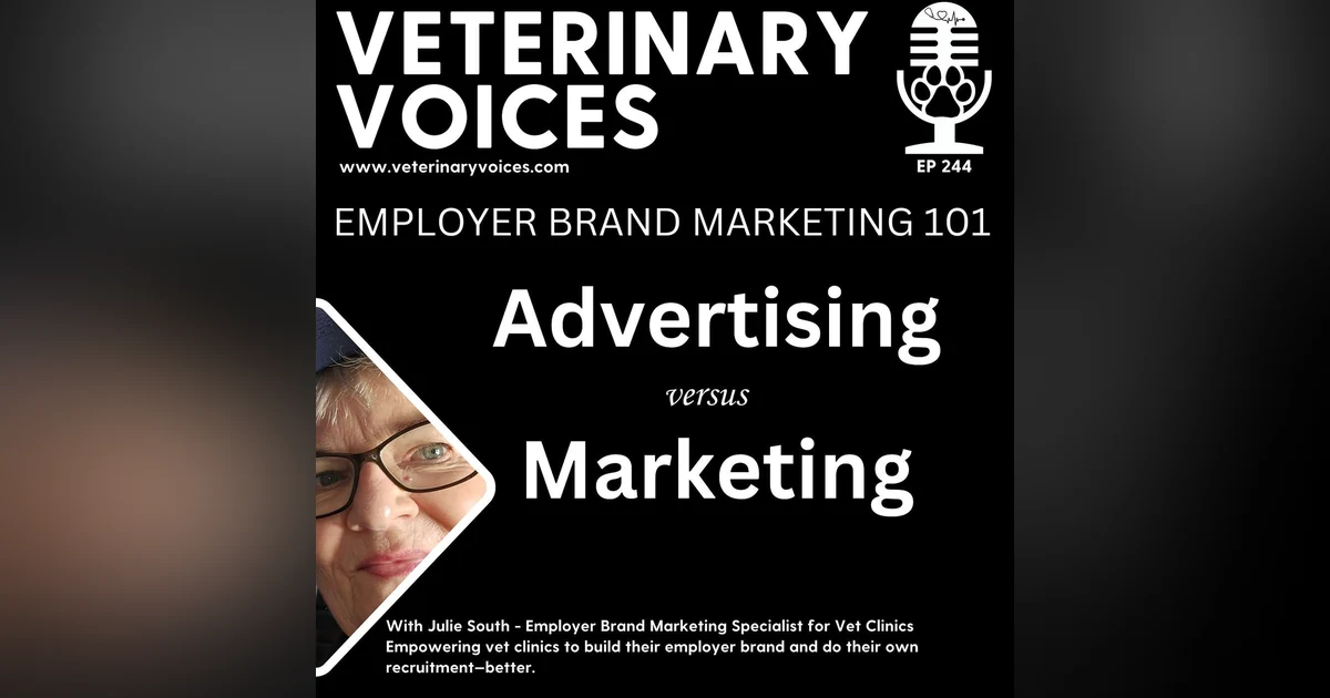 Advertising vs Marketing - why the difference is critical for recruitment success - ep 244