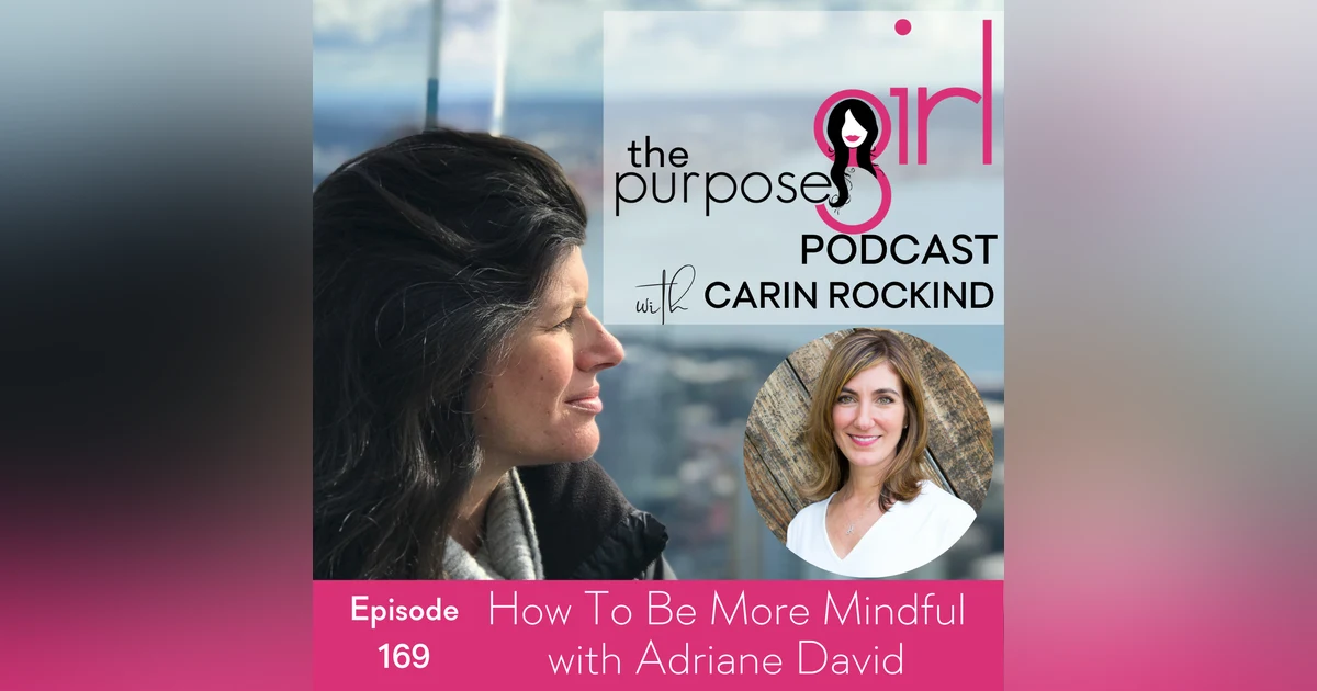 169 How To Be More Mindful with Adriane David