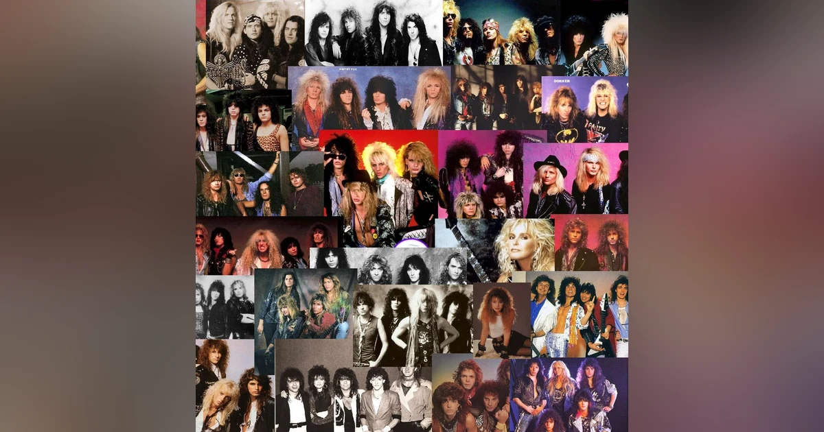 80s Glam and Hair Metal