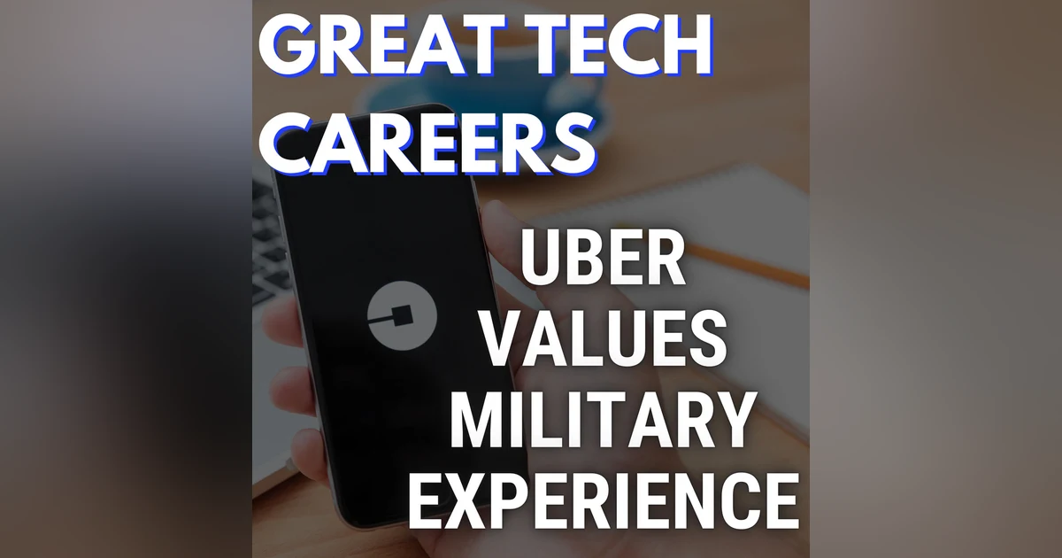 Uber's Career Opportunities For Our Military Community with Army Veteran Michael Pett