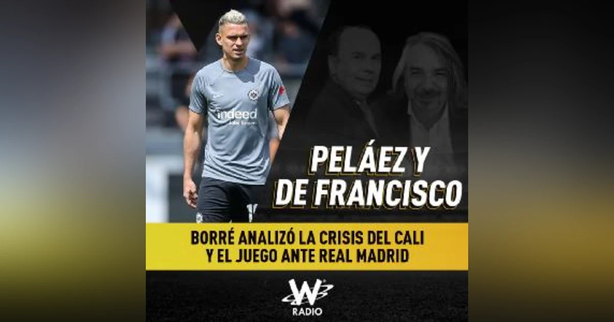 Borré analizó la crisis del Cali y el juego ante Real Madrid