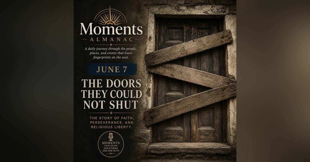June 7, 2026 | Moments Almanac | River