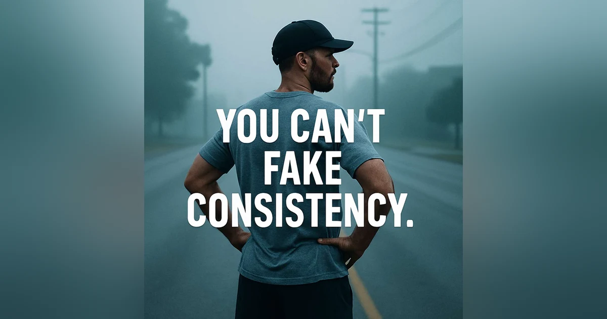 WYP Riff: You Can't Fake Consistency.