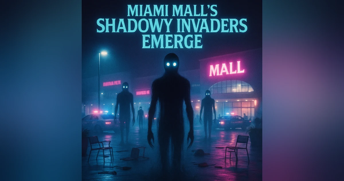 Miami Mall’s Shadowy Invaders Emerge