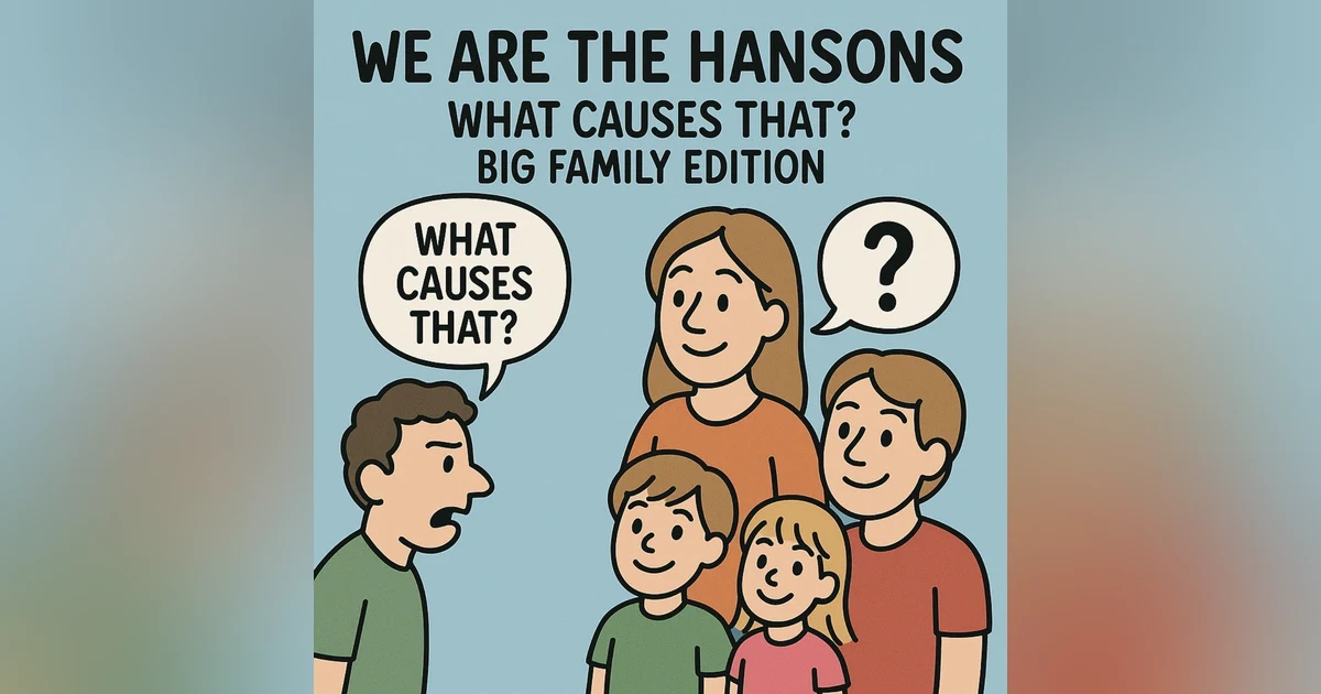 We Are the Hansons: What Causes That? – Big Family Edition