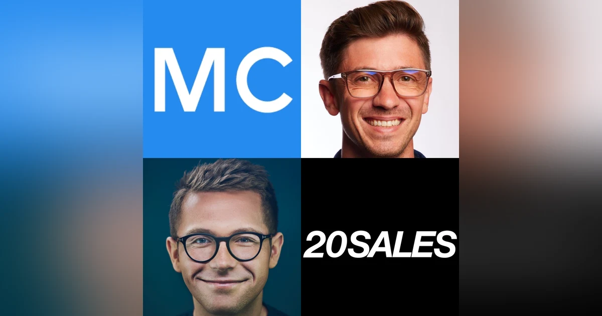 20 Sales: Three Reasons Why Sales People Fail | The Two Things That Matter When Hiring Sales Leaders | Why Revenue, Discounting and Price Do Not Matter in the Early Days with Jordan Van Horn, Revenue Leader @ Monte Carlo