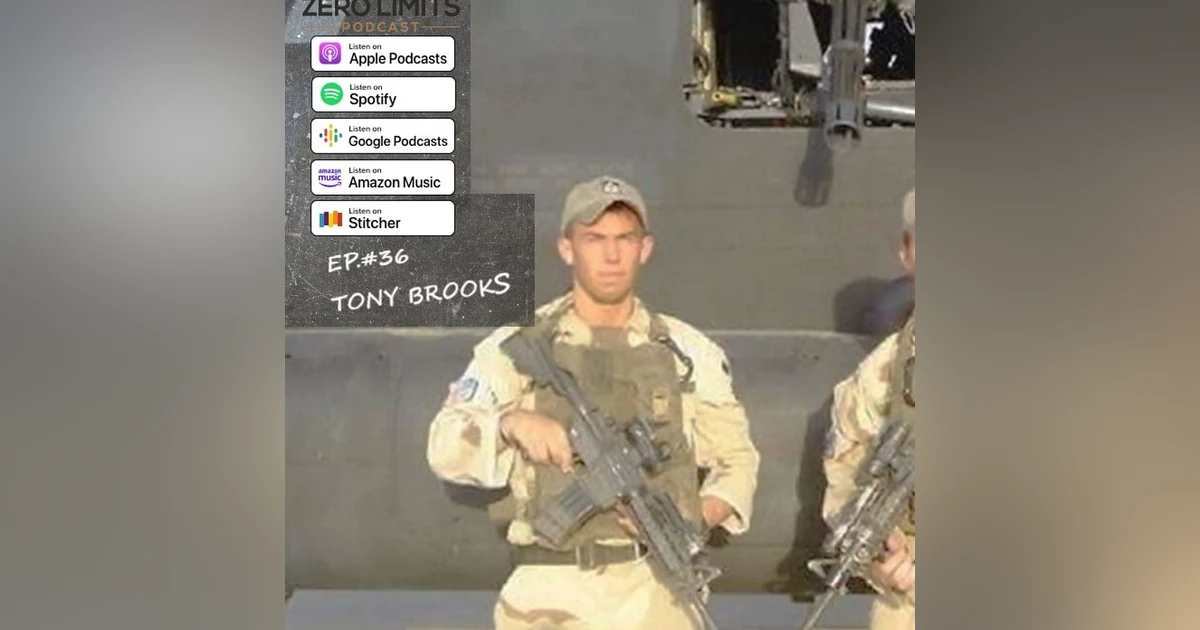 Ep. 36 Dr. Tony Brooks former US Army Ranger involved in the recovery downed MH-47D also the recovery of the Lone Survivor Navy Seal Marcus Lutrell
