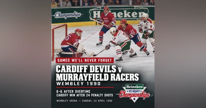 image for Games We’ll Never Forget: Cardiff Devils v Murrayfield Racers — Wembley 1990