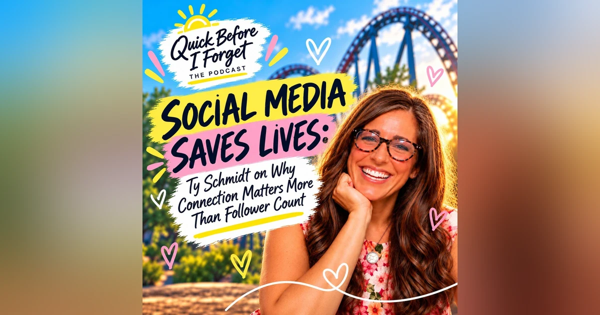 Social Media Saves Lives: Ty Schmidt on Why Connection Matters More Than Follower Count