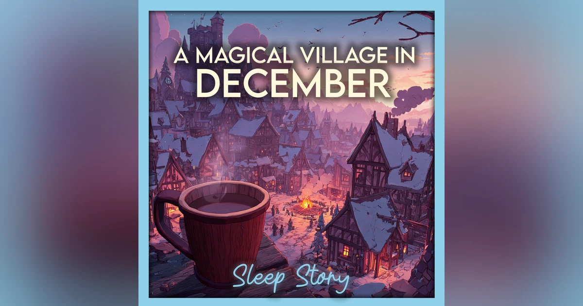 The Hush of Wintervale — A Cozy December Sleep Story for Adults | Deep Sleep, Calm & Winter Magic