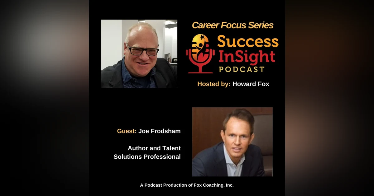Joe Frodsham, Author, and Talent Solutions Professional