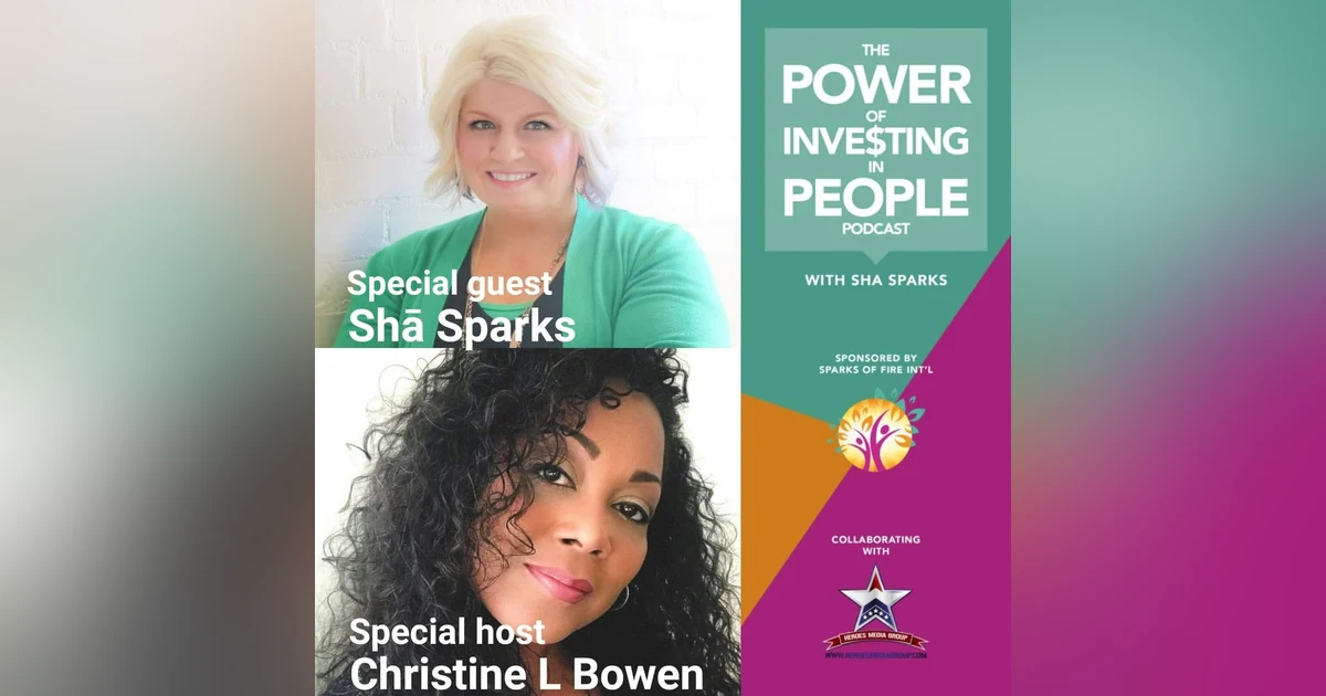Getting Fired Up with Sha Sparks Special Interview by Christine L Bowen