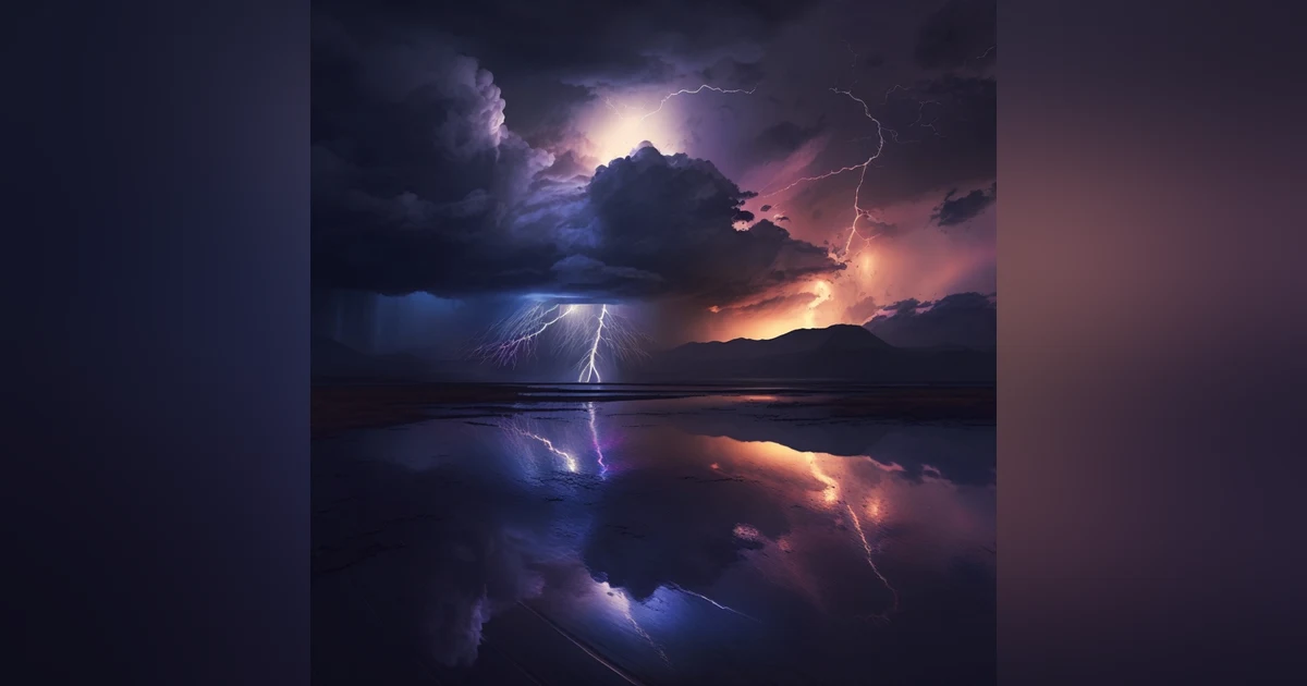 Heavy Rainstorm Thunder Long Sound  Effect