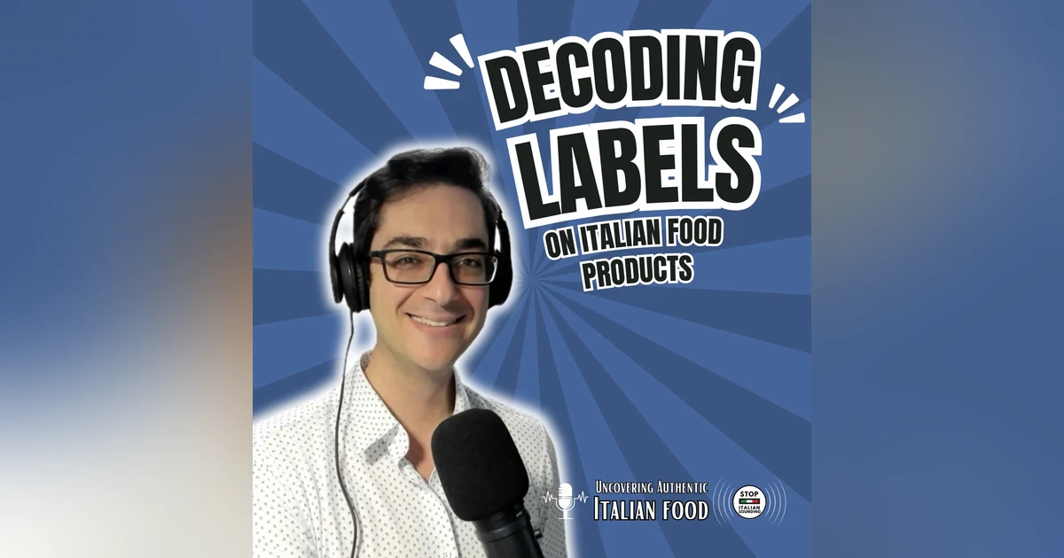 Decoding Labels on “Italian” Food products