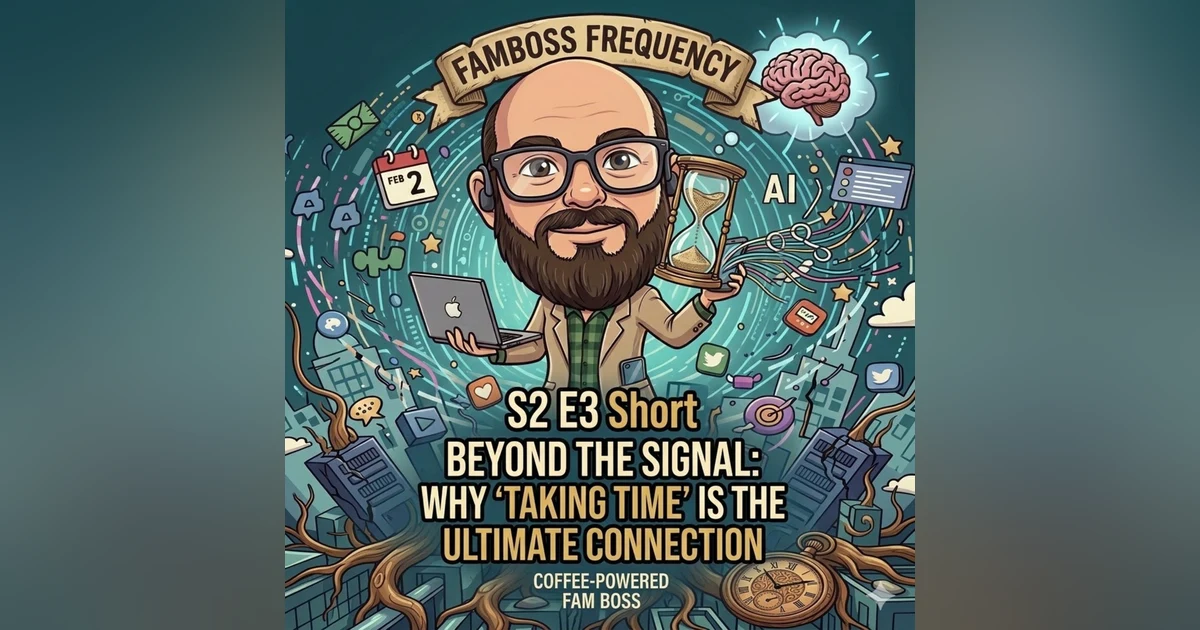 S2 E3| Short: Beyond the Signal: ‘Taking Time’ is the Ultimate Connection