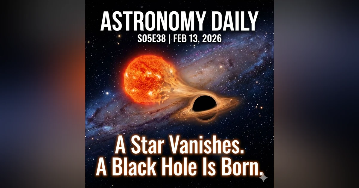 Black Hole Born in Silence | Crew-12 Launches | Inside-Out Planets