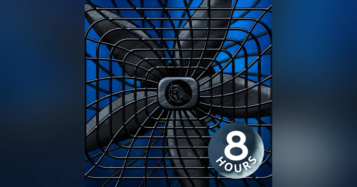 Box Fan for Solid Sleep | 8 Hours White Noise