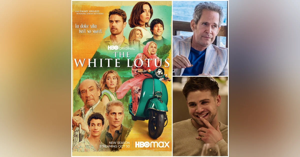 311: Actors Tom Hollander & Leo Woodall talk White Lotus 2, the new Italian season and the sexual politics of the 1 %!
