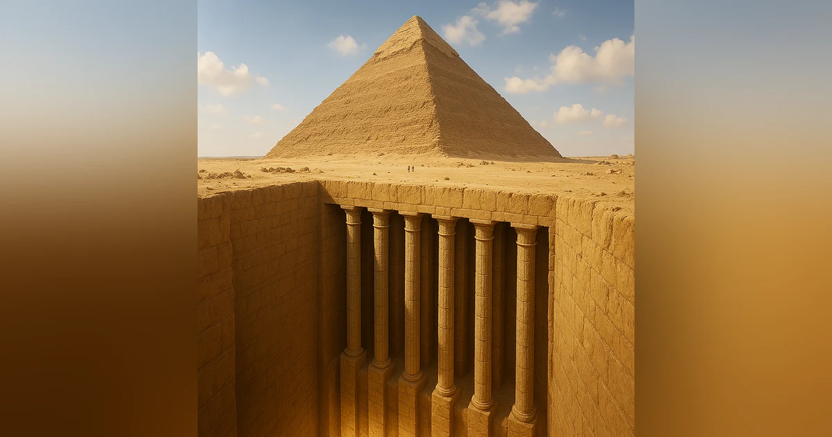 New Discoveries Under the Giza Pyramid & What Egypt Represents in the Bible