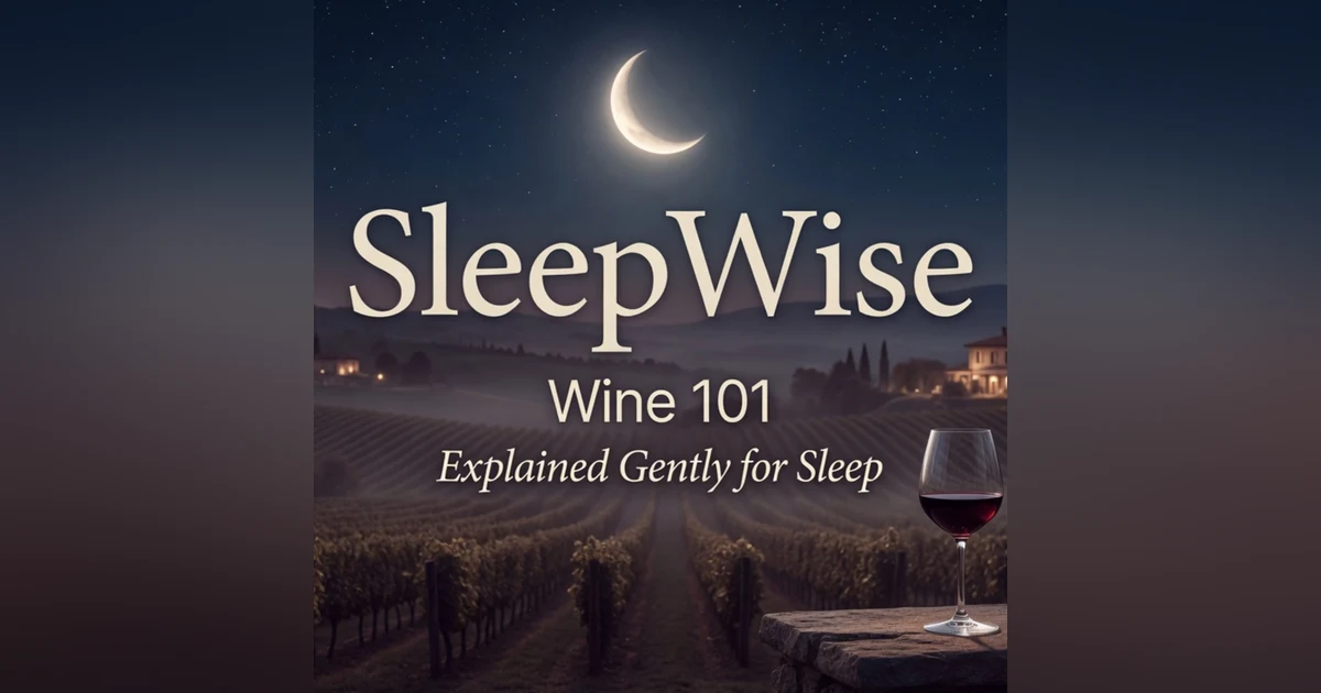 Wine 101, Explained Gently for Sleep | SleepWise 🍷