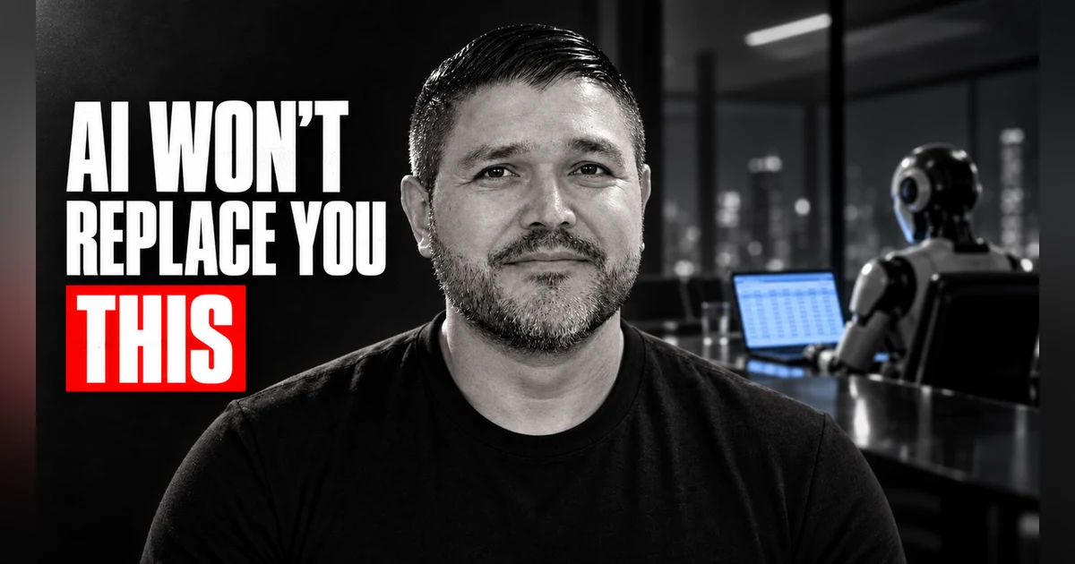 AI Won't Replace You. This Will.